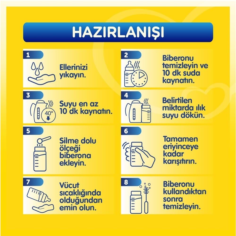 Bebelac 1200GR (800GR+400GR) No:4 Devam Sütü (1+ Yaş) Avantaj Pk