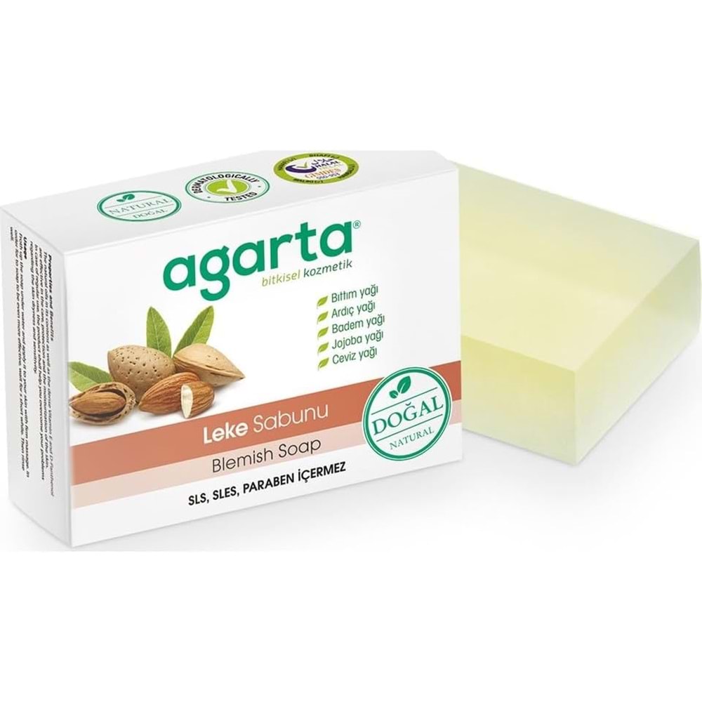 Agarta El Yapımı Doğal Sabun 150GR Leke