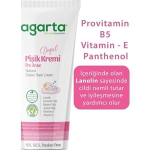Agarta Doğal Pişik Kremi 100ML
