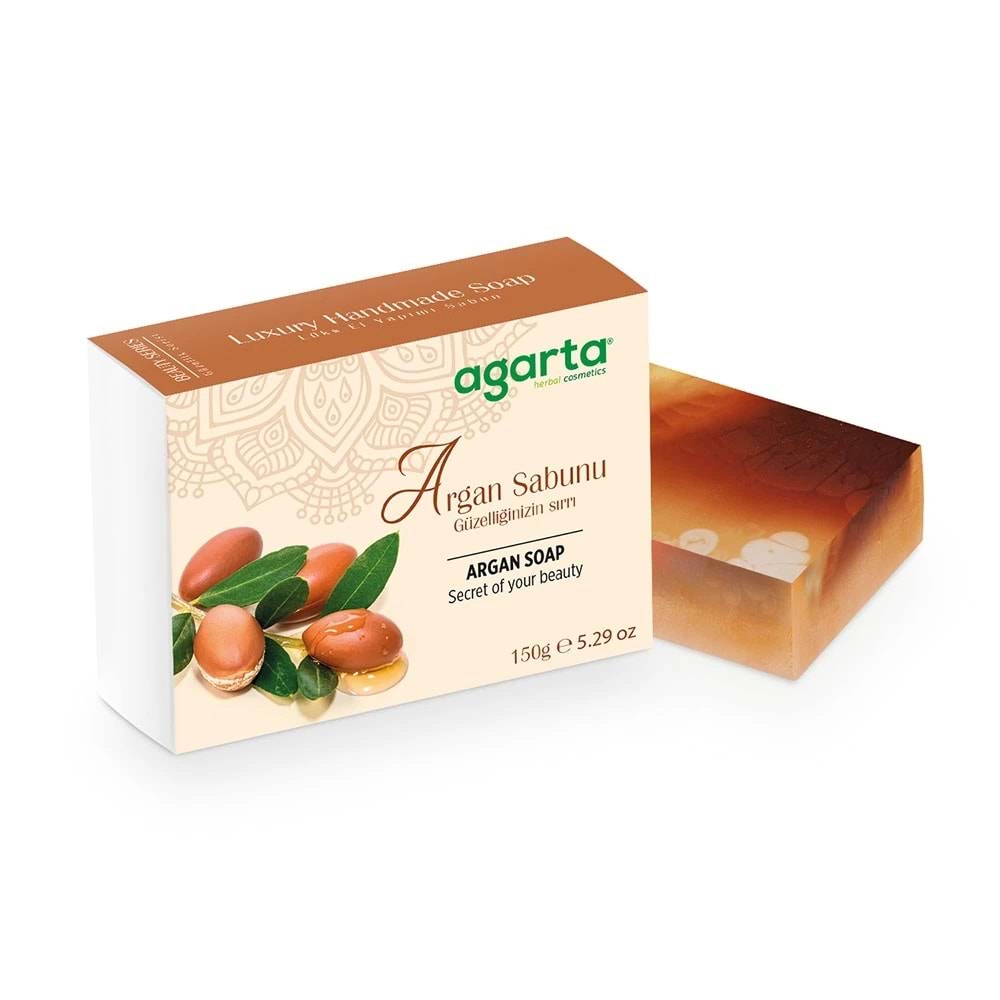 Agarta El Yapımı Doğal Sabun 150GR Argan
