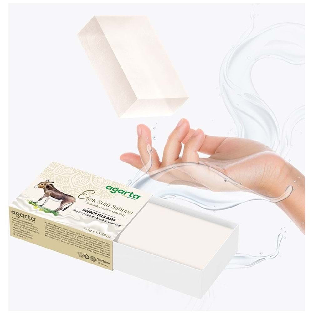 Agarta El Yapımı Doğal Sabun 150GR Eşek Sütü