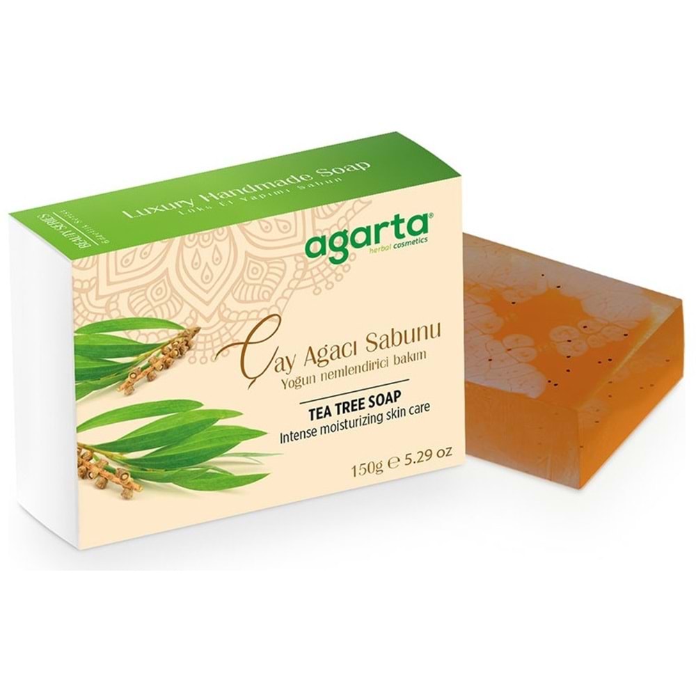 Agarta El Yapımı Doğal Sabun 150GR Çay Ağaçı