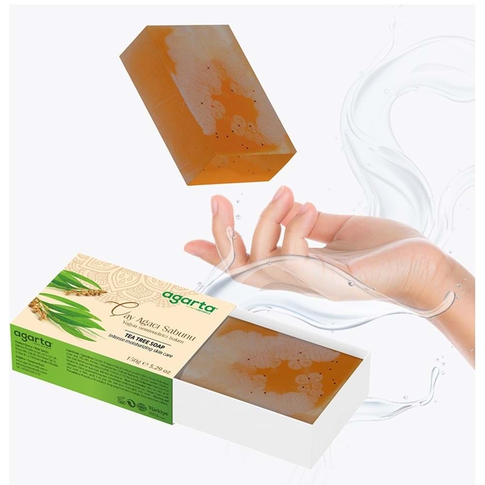 Agarta El Yapımı Doğal Sabun 150GR Çay Ağaçı
