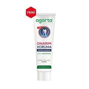 Agarta Doğal Tam koruma Diş Macunu 90 ML Onarım & Koruma