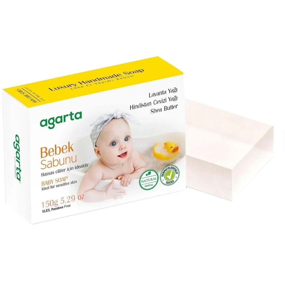 Agarta El Yapımı Doğal Sabun 150GR Bebek
