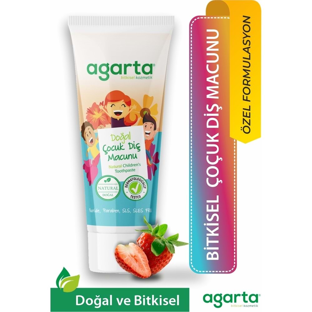 Agarta Doğal Diş Macunu 75ML Çocuk