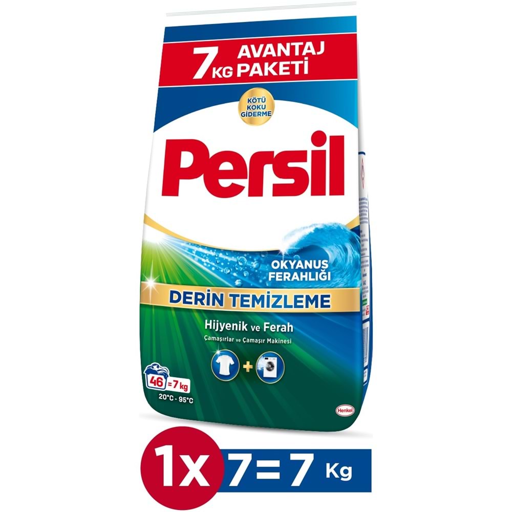Persil Matik Toz Çamaşır Deterjanı 7KG Beyazlar İçin (46 Yıkama)
