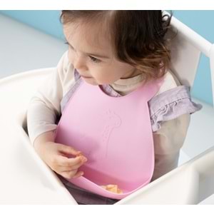 Wee Baby Prime Silikon Mama Önlüğü (Kod-927) - Mor