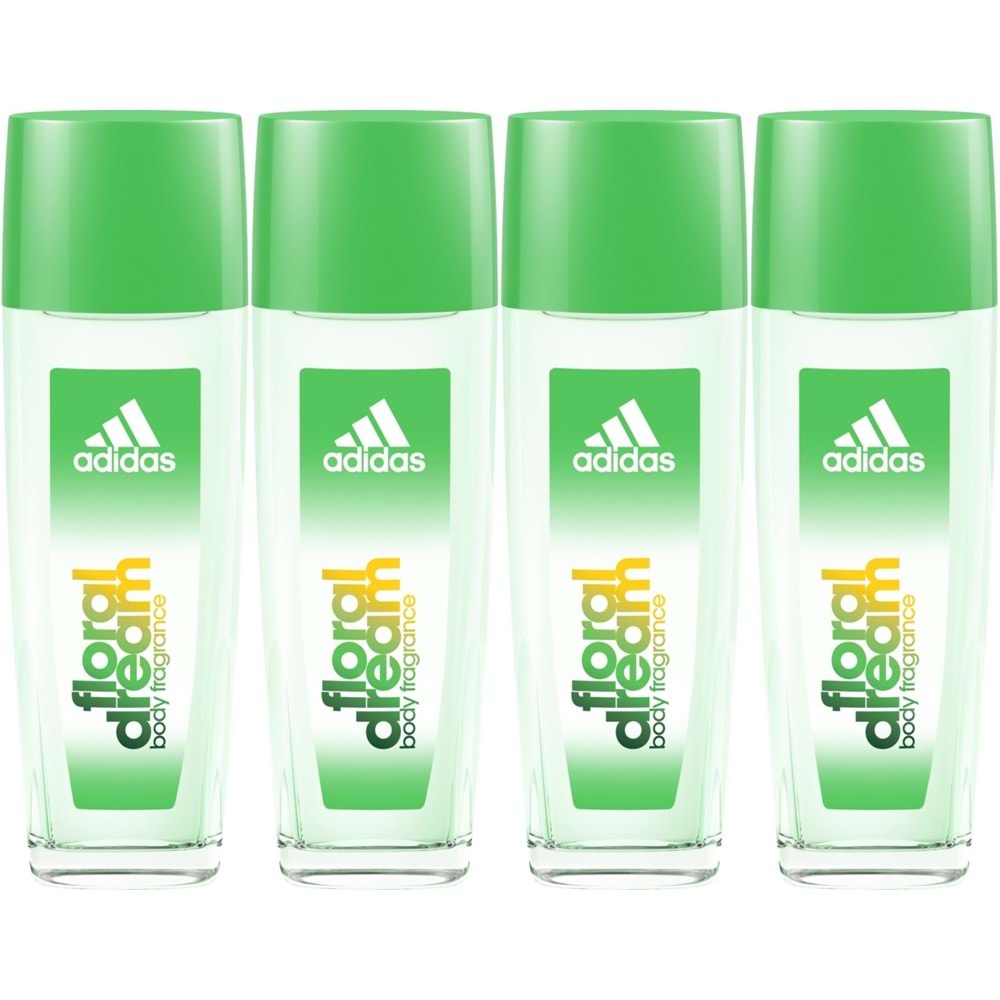 adidas Deodorant 75ML Women-Kadın Floral Dream Natural (4 Lü Set)