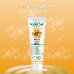Agarta Doğal Diş Macunu 100ML Propolisli (4 Lü Set)