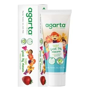 Agarta Doğal Diş Macunu 75ML Çocuk (2 Li Set)