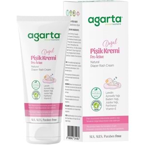 Agarta Doğal Pişik Kremi 100ML (2 Li Set)