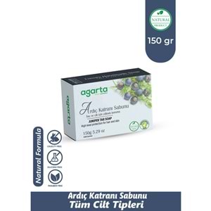 Agarta El Yapımı Doğal Sabun 150GR Ardıç Katranı (12 Li Set)