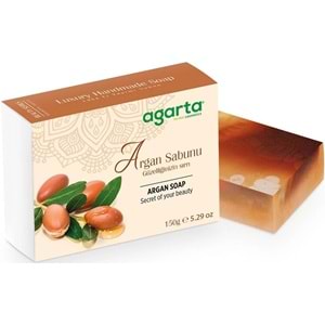 Agarta El Yapımı Doğal Sabun 150GR Argan (2 Li Set)