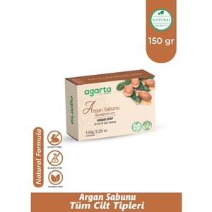 Agarta El Yapımı Doğal Sabun 150GR Argan (2 Li Set)