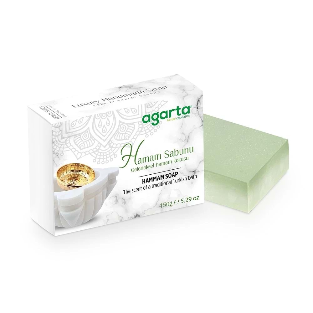 Agarta El Yapımı Doğal Sabun 150GR Hamam (4 Lü Set)