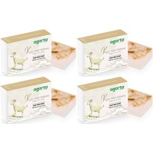 Agarta El Yapımı Doğal Sabun 150GR Keçi Sütü (4 Lü Set)