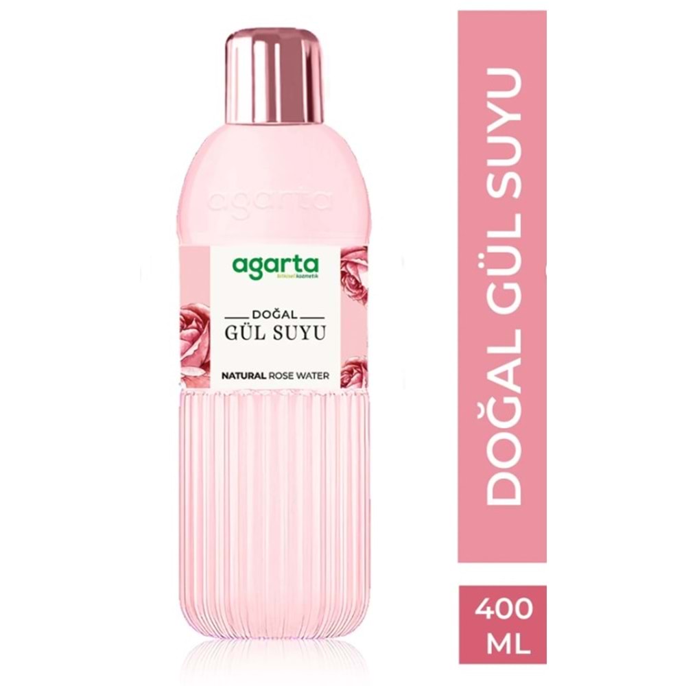 Agarta Doğal Gül Suyu 400ML (2 Li Set)