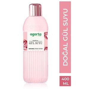 Agarta Doğal Gül Suyu 400ML (9 Lu Set)
