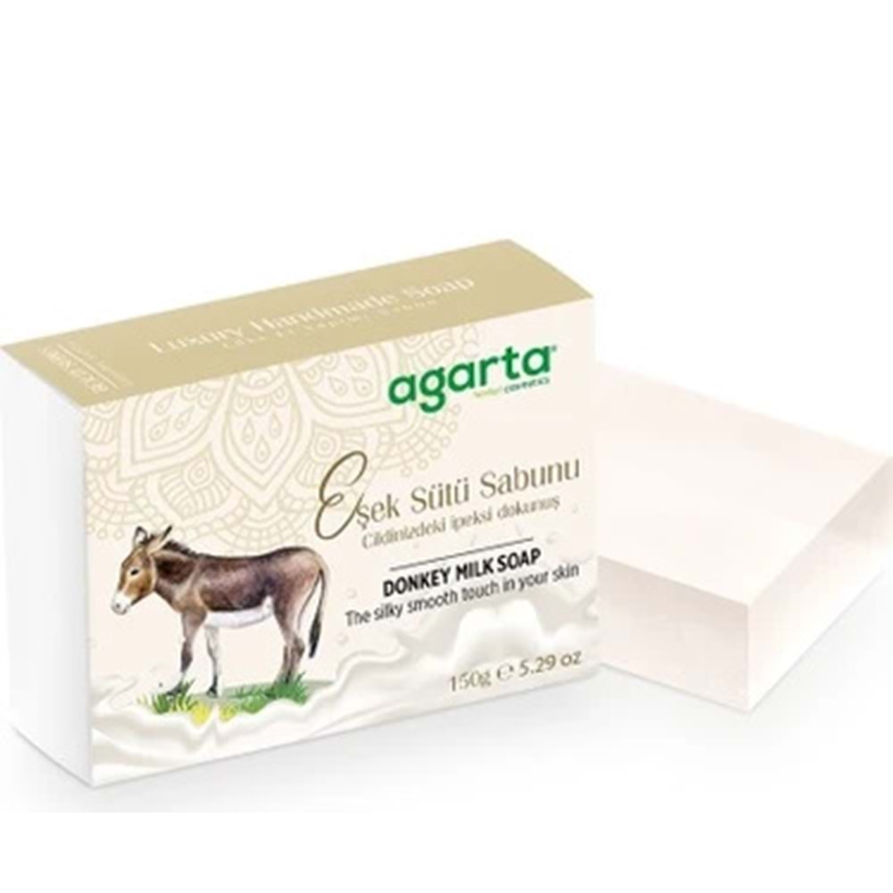 Agarta El Yapımı Doğal Sabun 150GR Eşek Sütü (6 Lı Set)