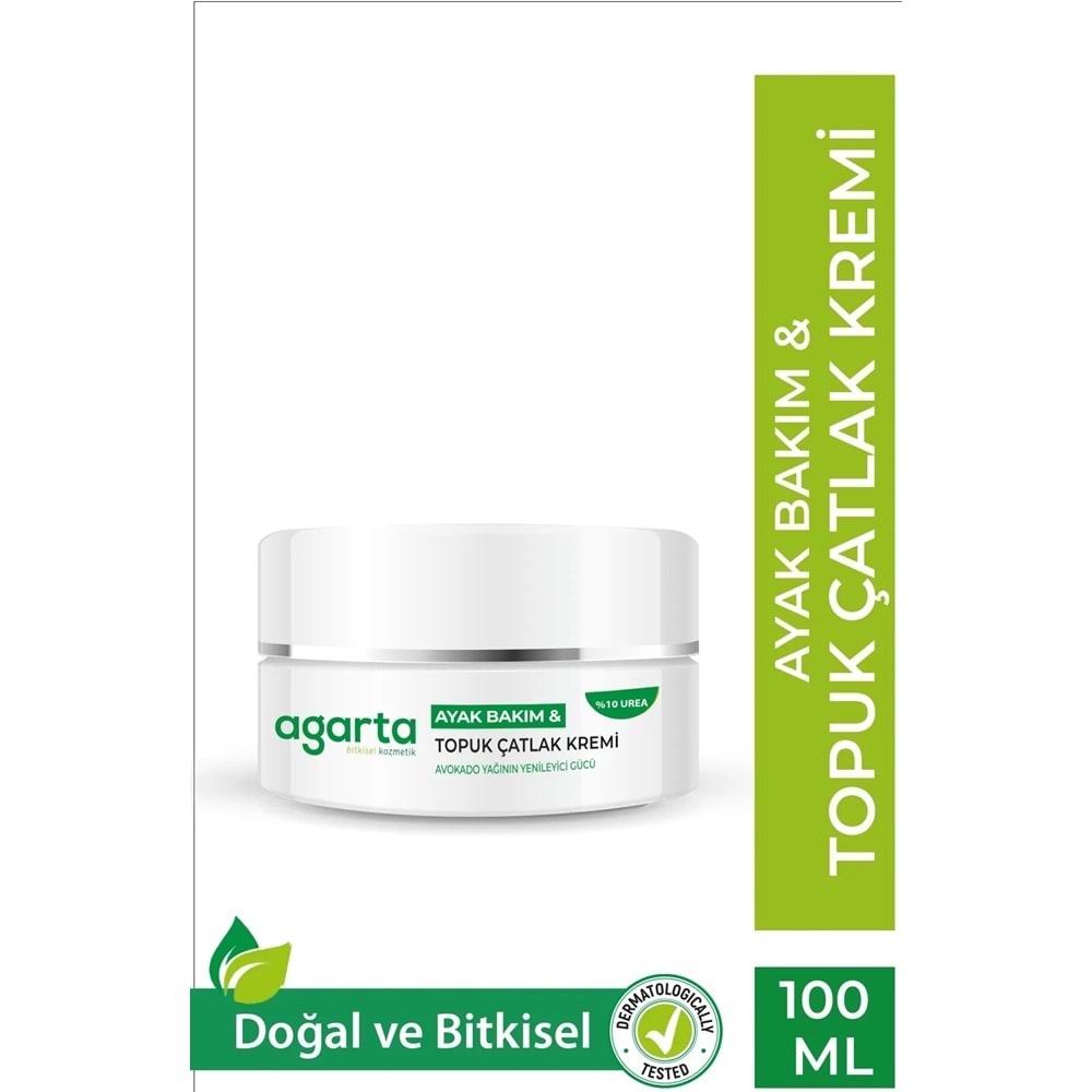 Agarta Ayak ve Topuk Çatlak Bakım Kremi 100ML (3 Lü Set)