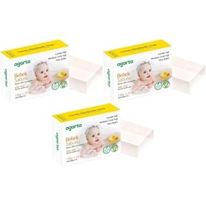 Agarta El Yapımı Doğal Sabun 150GR Bebek (3 Lü Set)