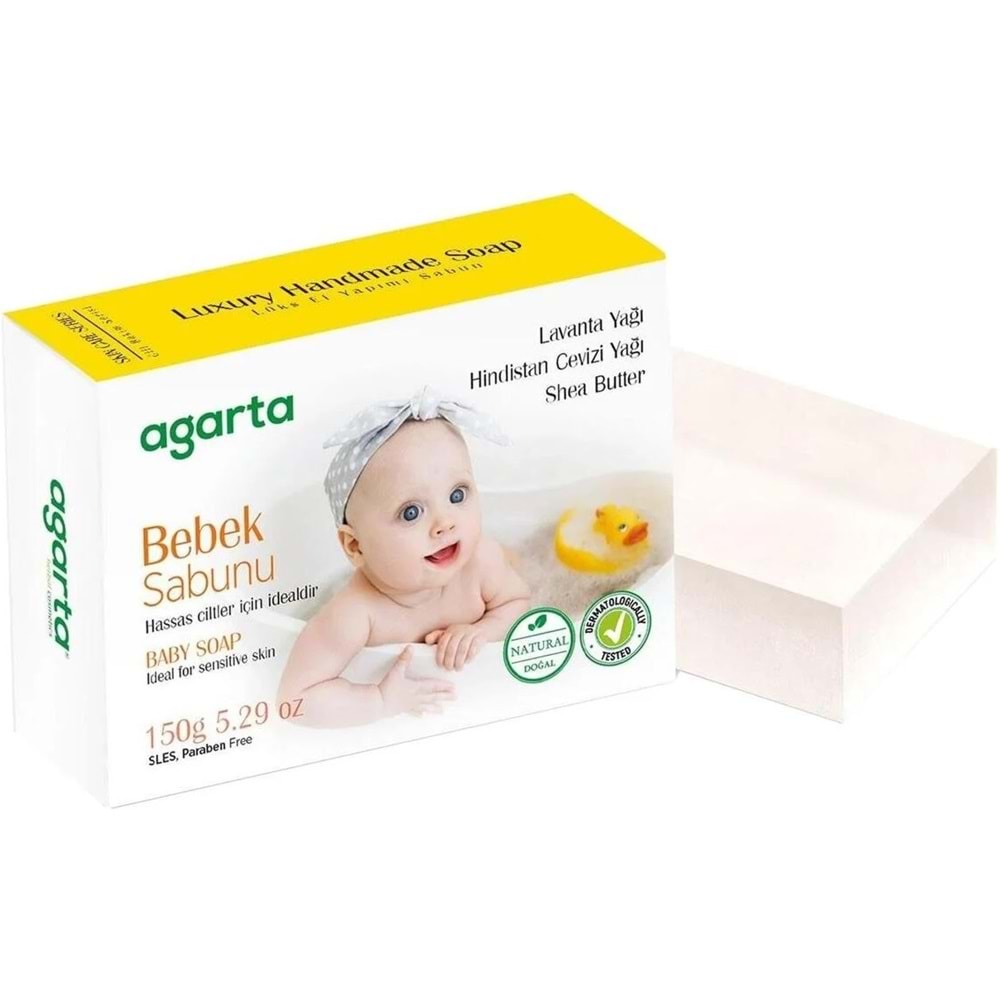 Agarta El Yapımı Doğal Sabun 150GR Bebek (6 Lı Set)