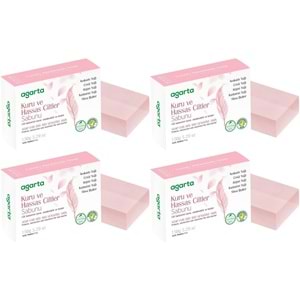 Agarta El Yapımı Doğal Sabun 150GR Kuru ve Hassas Ciltler (4 Lü Set)