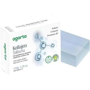 Agarta El Yapımı Doğal Sabun 150GR Kollajen (2 Li Set)