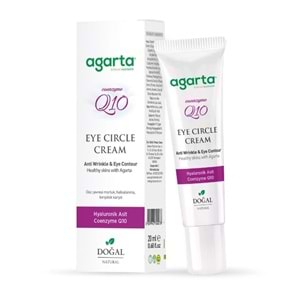 Agarta Doğal Göz Altı Kırışıklık ve Koyu Halka Yaşlandırma Karşıtı Antiaging Kremi 20 ML (6 Lı Set)