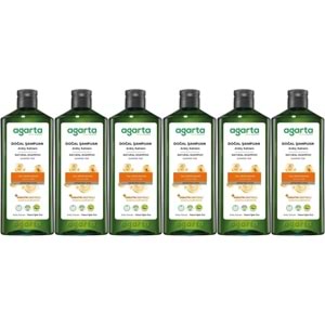 Agarta Doğal Şampuan 400 ML Ardıç Katranı ve Keratin (6 Lı Set)