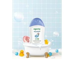 Agarta Doğal Erkek Bebek Çocuk Şampuanı Saç ve Vücut 400 ML (6 Lı Set)