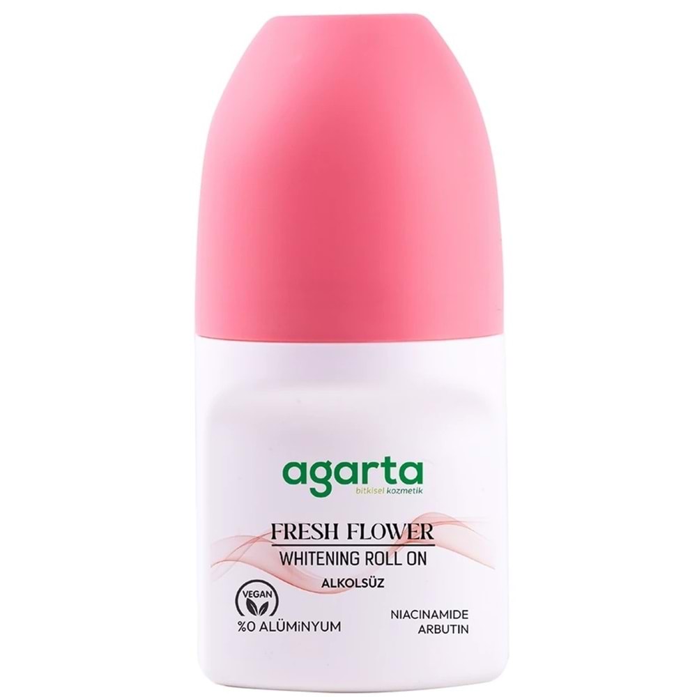 Agarta Roll-On Kadın 50 ML Fresh Flower Sensatıon (24 Saat Etkili Ter Kokusu Önleyici) (2 Li Set)