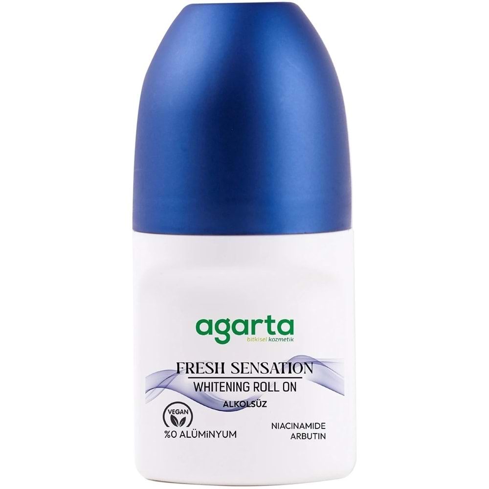 Agarta Roll-On Erkek 50 ML Fresh Sensatıon (24 Saat Etkili Ter Kokusu Önleyici) (4 Lü Set)