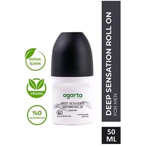 Agarta Roll-On Kadın 50 ML (Fresh Flower-Lycıa-Patchoulı Deep-Sensatıon-Natural) (20 Li Karma Set)