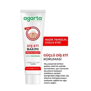Agarta Doğal Tam koruma Diş Macunu 90 ML Diş Eti Bakımı & Plak Karşıtı (6 Lı Set)