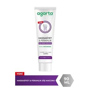 Agarta Doğal Tam koruma Diş Macunu 90 ML Hassasiyet & Ferahlık (9 Lu Set)