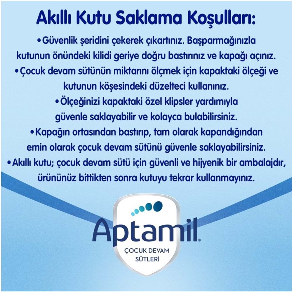 Nutrıcıa Aptamil Pronutra 800GR Devam Sütü No:5 (2-3 Yaş) (2 Li Set)