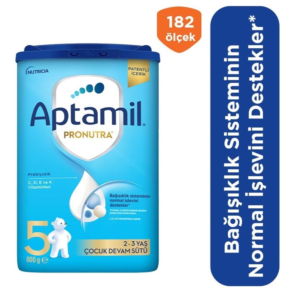 Nutrıcıa Aptamil Pronutra 800GR Devam Sütü No:5 (2-3 Yaş) (2 Li Set)