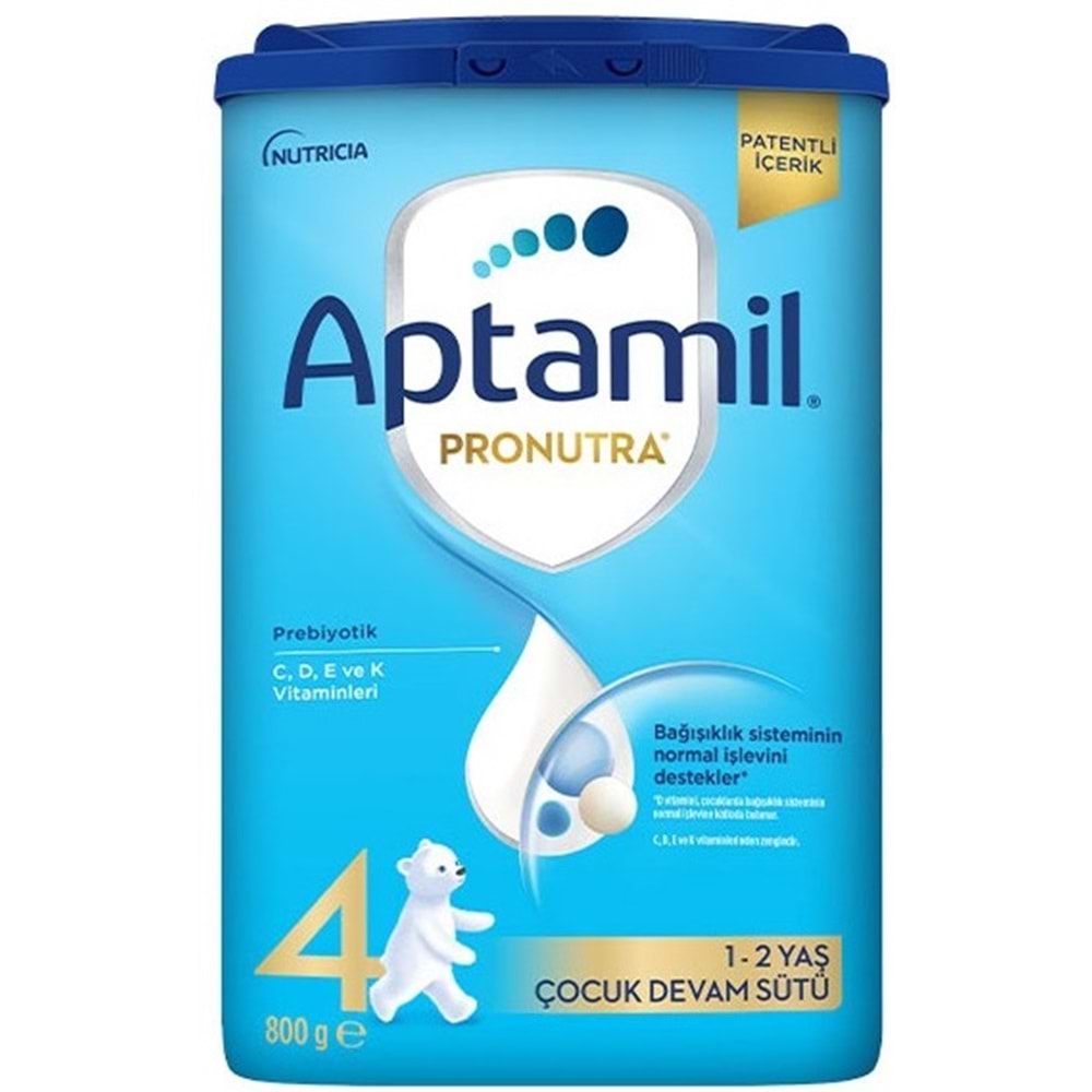 Nutrıcıa Aptamil Pronutra 800GR Devam Sütü No:4 (1-2 Yaş) (2 Li Set)