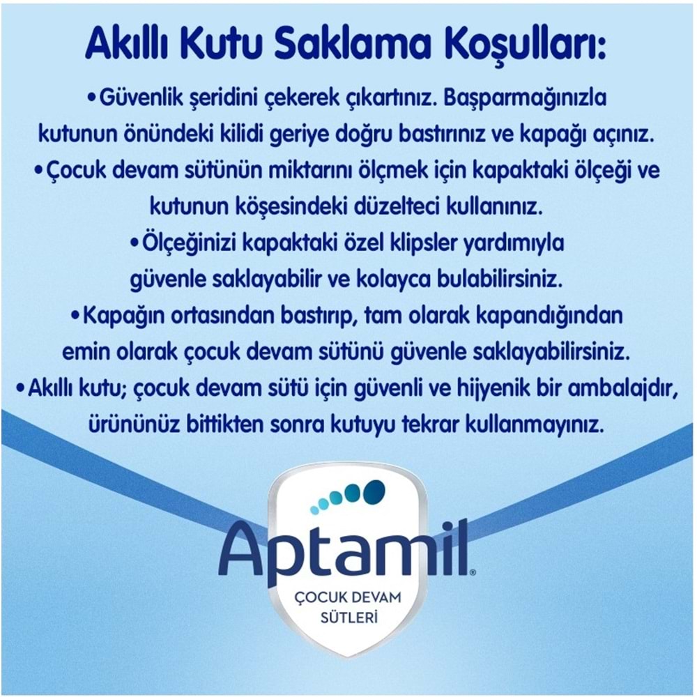 Nutrıcıa Aptamil Pronutra 800GR Devam Sütü No:4 (1-2 Yaş) (2 Li Set)