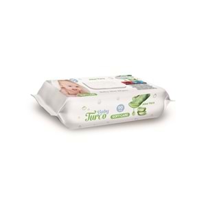 Baby Turco Islak Havlu Mendil Soft Care Aloe Vera 90 Yaprak (6 Lı Set) (2PK*3) 540 Yaprak