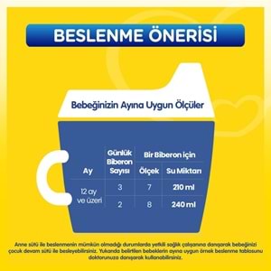 Bebelac 1200GR (800GR+400GR) No:4 Devam Sütü (1+ Yaş) Avantaj Pk (4 Lü Set)