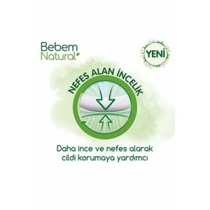 Bebem Bebek Bezi Natural Beden:6 (15+Kg) Extra Large 384 Adet Ekstra Ultra Fırsat Pk