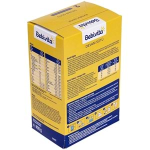Bebivita Bebek Sütü 400GR No:2 (6-12 Ay) (9 Lu Set)