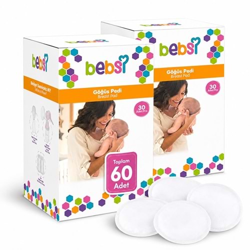 Bebsi Göğüs Pedi (30 Lu) Ekonomik Pk 60 Adet (2PK*30)