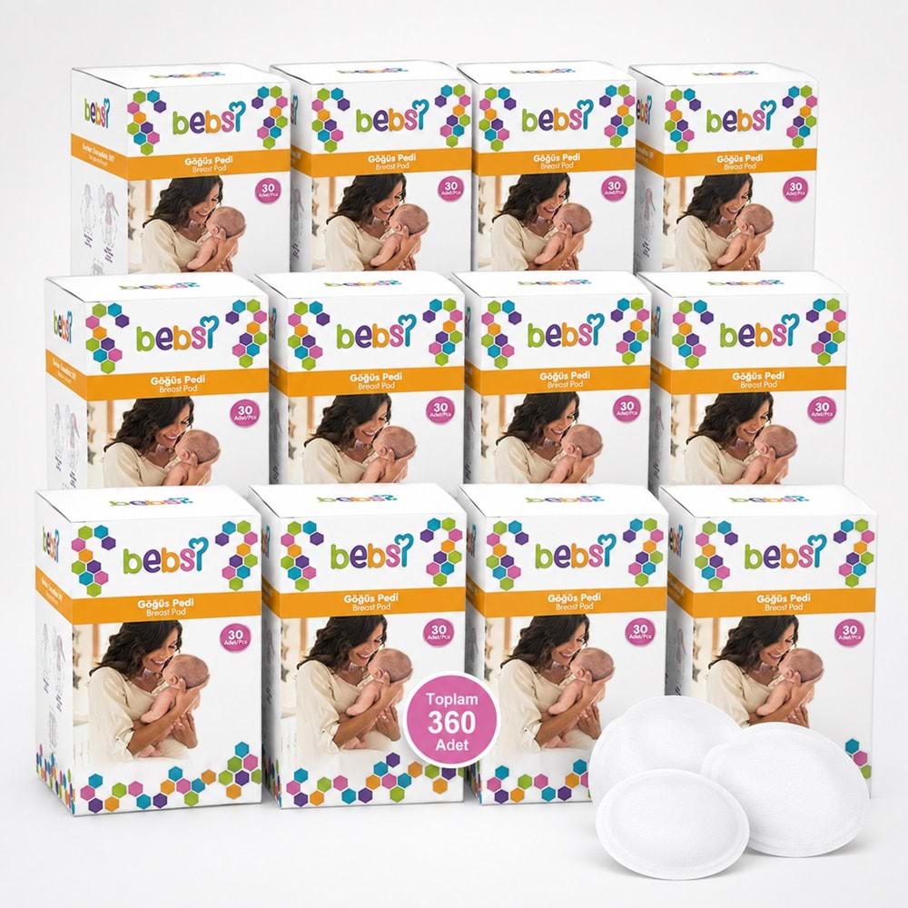 Bebsi Göğüs Pedi (30 Lu) Ekonomik Pk 360 Adet (12PK*30)