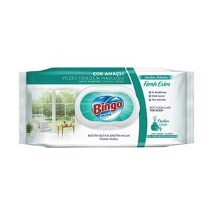 Bingo Clean Yüzey Temizlik Havlusu 96 Yaprak Sevilen Kokular Ferah Evim (2 Li Set) 192 Yaprak
