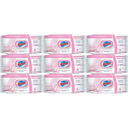 Bingo Clean Yüzey Temizlik Havlusu 96 Yaprak Sevilen Kokular Mutlu Yuvam (9 Lu Set) 864 Yaprak