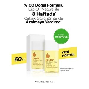 Bio-Oil %100 Natural Çatlak Karşıtı & Leke Karşıtı Nemlendirici Doğal Cilt Bakım Yağı 60ML (5Li Set)